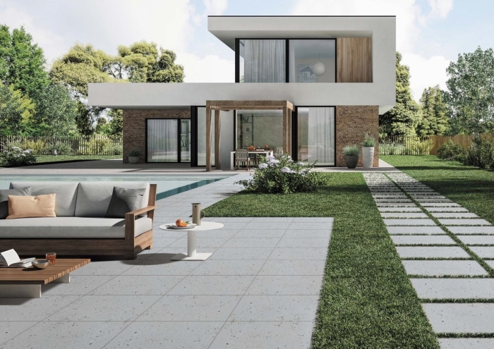 Top các mẫu gạch lát sân chống trơn bền, đẹp, giá tốt